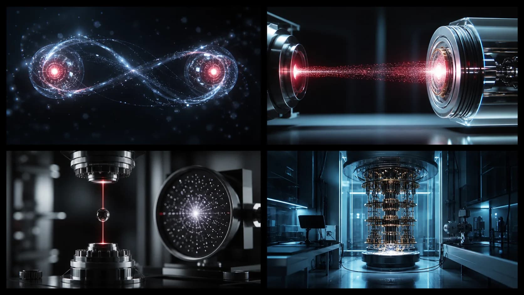 Paired cryogenic laboratories hold a fragile quantum link.