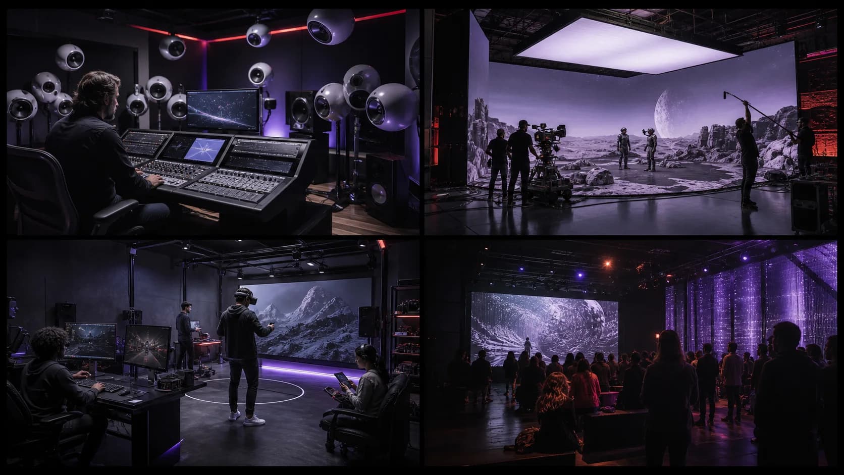 A sound designer builds pressure, silence, and release around an unseen event.